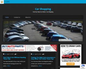 Car Shopping Online